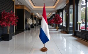 socle drapeau pays-bas