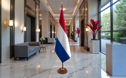 socle drapeau pays-bas