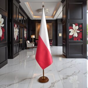 socle drapeau pologne
