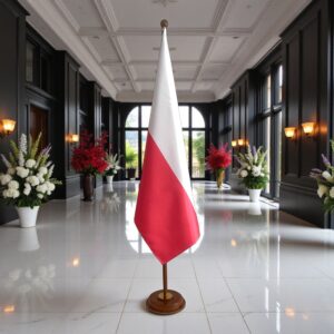socle drapeau pologne