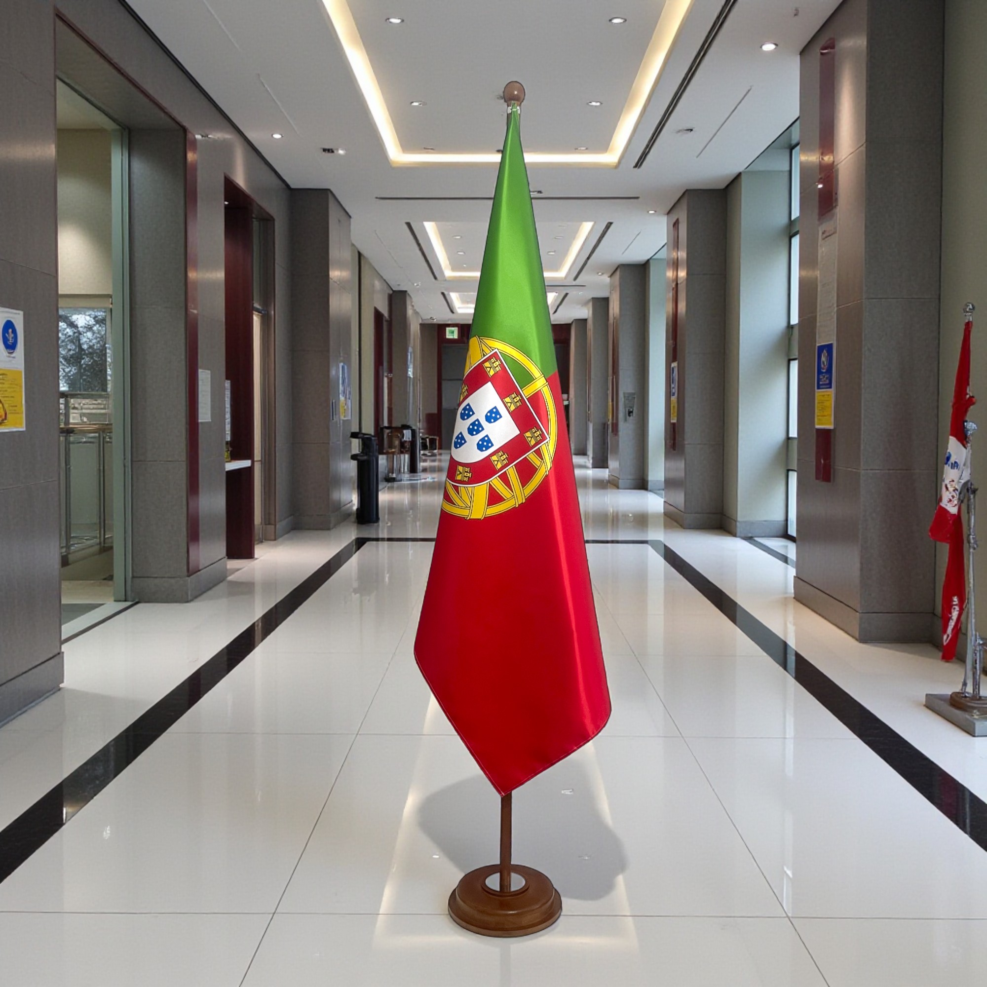 socle drapeau portugal