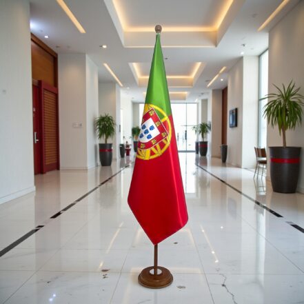 socle drapeau portugal