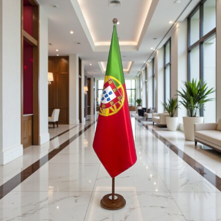 socle drapeau portugal