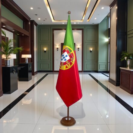 socle drapeau portugal