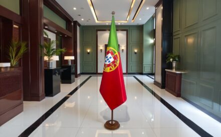 socle drapeau portugal