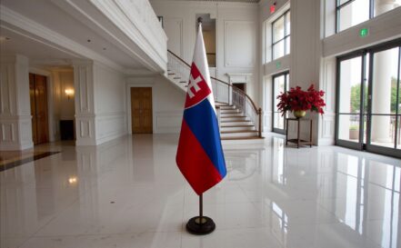 socle drapeau slovaquie