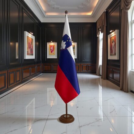 base porte-drapeau de protocole