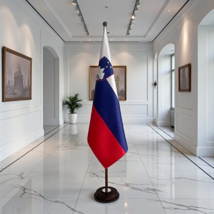 base drapeau slovenie représentatif