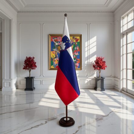 base drapeau slovenie officiel