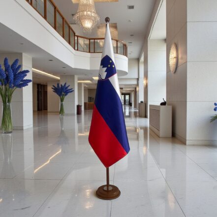 base porte-drapeau robuste