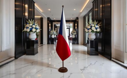 socle drapeau tchequie