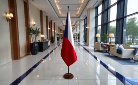 socle drapeau tchequie