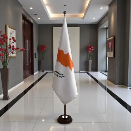 socle drapeau chypre