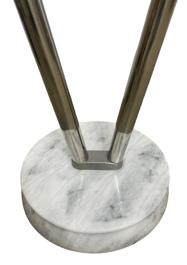 support socle drapeau en aluminium anodisé