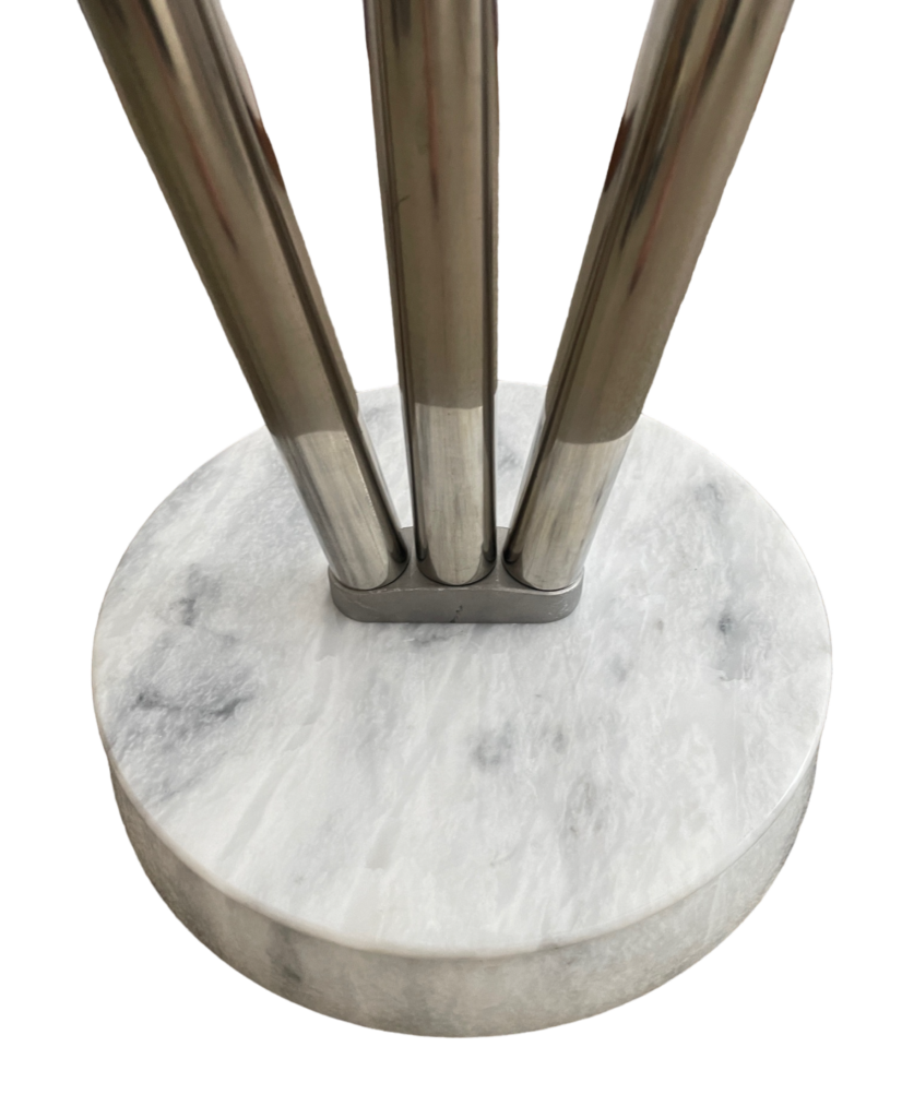 support socle drapeau en bois massif