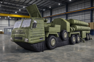 leurre militaire gonflable