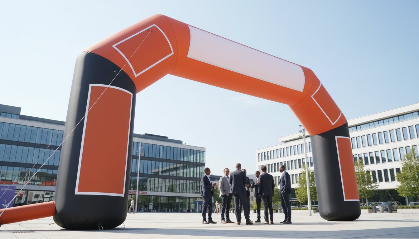 Arche gonflable personnalisée : Le guide expert 2026 pour votre visibilité événementielle
