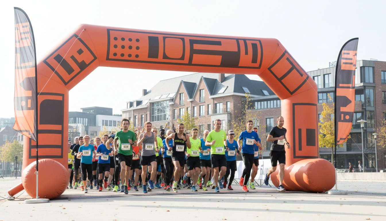 arche gonflable imprimée