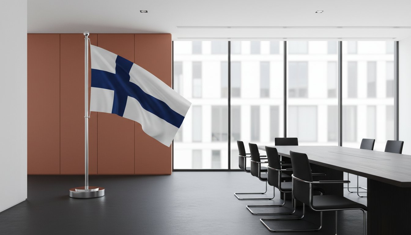 Drapeau Finlande pour bureau : Guide de visibilité professionnelle 2026