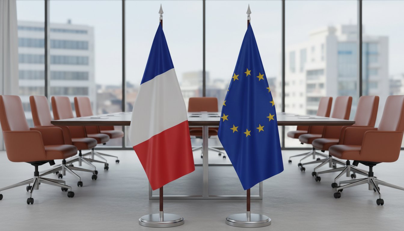 Drapeau France pour bureau : Le guide du support de prestige sur pied en 2026