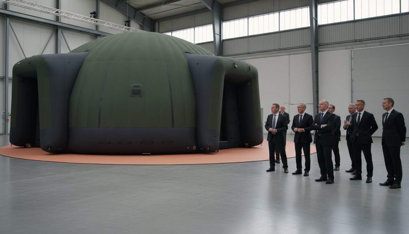 Structures militaires gonflables : Guide complet des solutions tactiques et logistiques 2026